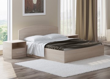 Двуспальная кровать с механизмом Этюд 160x200, Дуб Шамони в Миассе