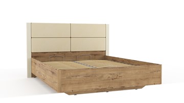Кровать с подъемным механизмом НМ 040.52 «Livorno» Панакота Софт в Челябинске - предосмотр