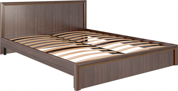 Кровать в спальню Беатрис М07 (Орех Гепланкт) в Магнитогорске - изображение