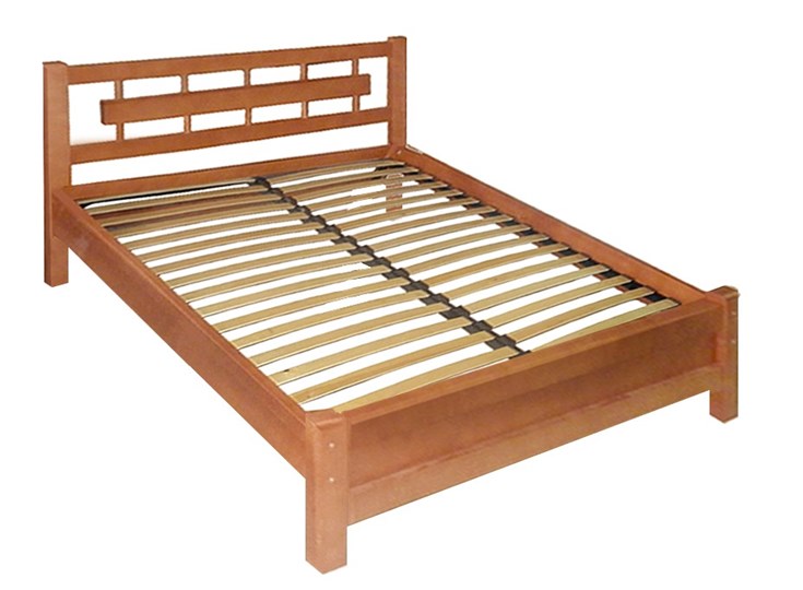 Кровать Алина 140х200 с оcнованием в Миассе - изображение 1