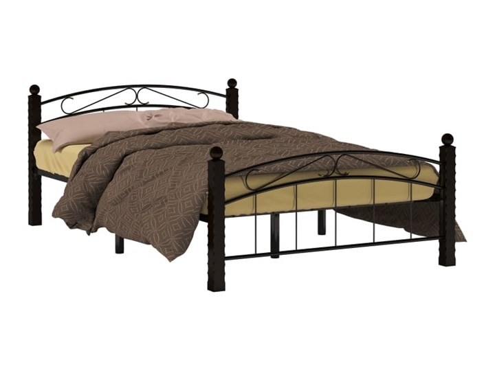 Двуспальная кровать Гарда 15, 160х200, черная в Магнитогорске - изображение 1