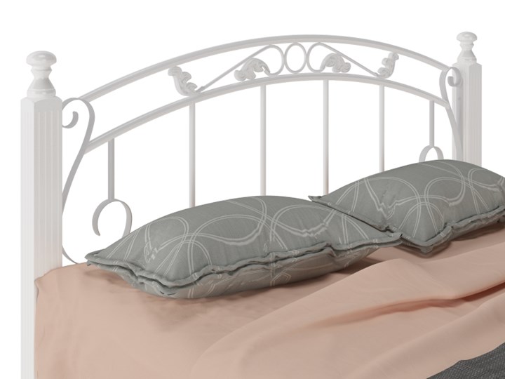 Кровать спальная Гарда 5, 160х200, белая в Миассе - изображение 1
