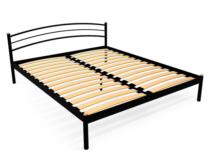 Полутороспальная кровать 7014 140х190 в Миассе - изображение 1