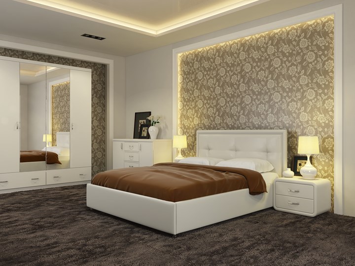 Кровать в спальню Adele размер 180*200 с основанием в Челябинске - изображение 2