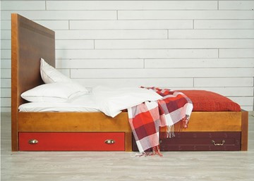 Кровать в спальню Gouache Birch с ящиками (M10516ETG/4) в Челябинске - предосмотр 5