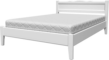 Кровать Карина-7 (Белый Античный) 90х200 в Миассе