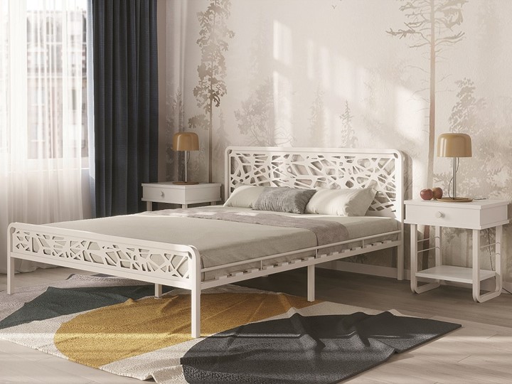 Кровать Орион, 900, белый в Челябинске - изображение 2