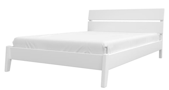 Полутороспальная кровать Дана (Белый Античный) 140х200 в Миассе - изображение