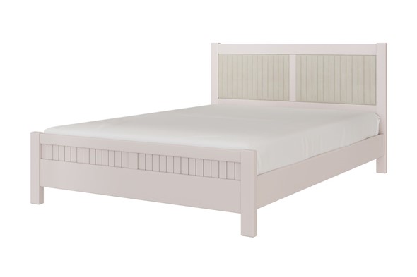 Кровать двуспальная Фрида (льняной) 160х200 в Миассе - изображение