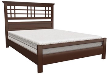 Двуспальная кровать Герда (Орех) 160х200 в Миассе - предосмотр