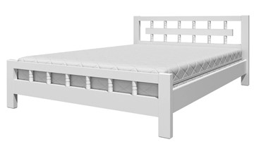 Кровать 2-спальная Натали-5 (Белый Античный) 160х200 в Миассе - предосмотр