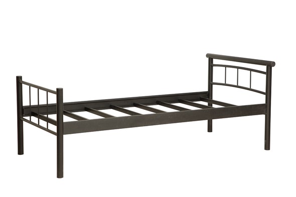 Кровать 42.25-01 ТОКИО, металл черный в Челябинске - изображение