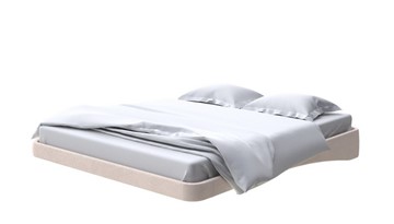 Парящая кровать 2-спальная 200х200, Велюр (Ultra Суфле) в Миассе
