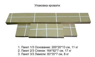 Полутороспальная кровать Леон, 1200, черный в Челябинске - предосмотр 3
