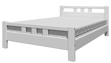Кровать Вероника-2 (Белый Античный) 140х200 в Златоусте - предосмотр