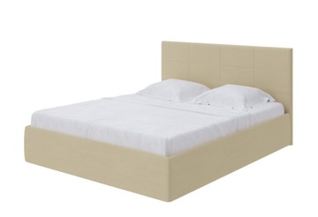 Двуспальная кровать с механизмом Alba 180х200, Велюр (Forest 4 Бежевый) в Миассе