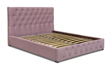 Двуспальная кровать с механизмом Loft Line Амалия Люкс 160х200 + дно ЛДСП в Златоусте