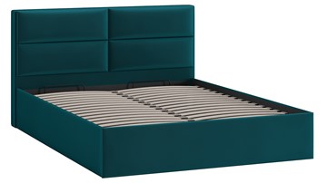 Двуспальная кровать с механизмом Глосс Тип 1 (Велюр Confetti Izumrud) в Миассе - предосмотр 2
