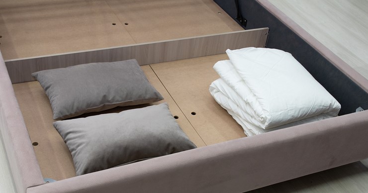 Кровать с механизмом двуспальная Мелисса 180,арт. Тори 45 велюр (ява) + кроватное дно в Челябинске - изображение 7