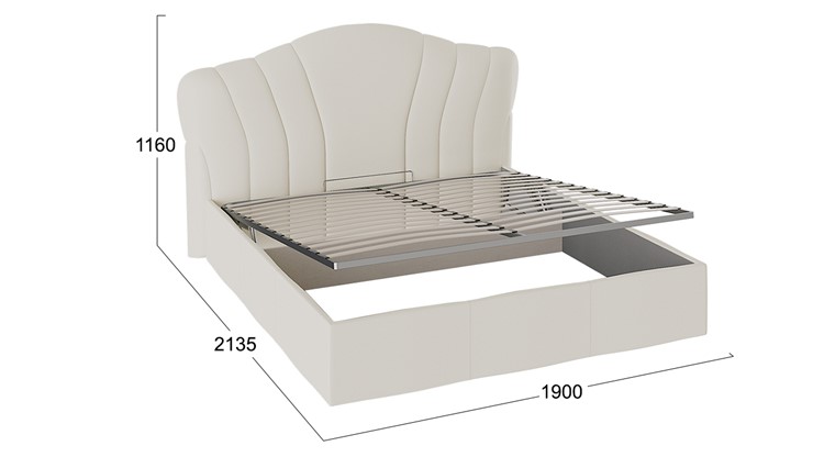 Кровать с механизмом Сабрина ТД-307.01.02 в Миассе - изображение 1