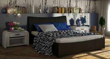 Двуспальная кровать с механизмом Stella 180х190 в Челябинске - предосмотр