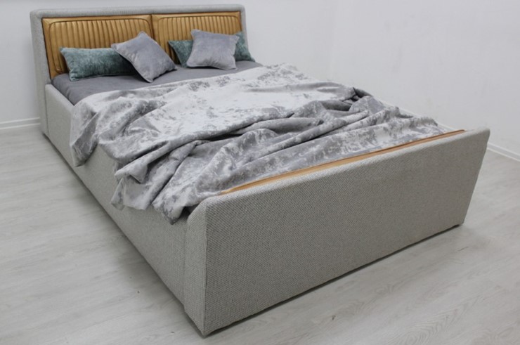Кровать с низкими ножками Ланкастер 190х230 см в Челябинске - изображение 4