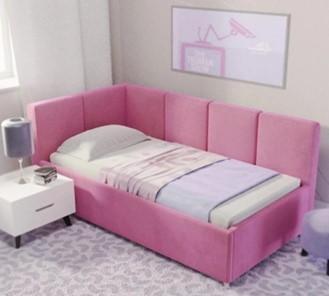 Диван-кровать 1-спальная Диана 160х200 с подъемным механизмом и дном в Миассе