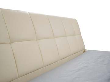 Кровать двуспальная Corso-6 180х200, Искусственная шерсть (Лама Индиго) в Челябинске - предосмотр 1