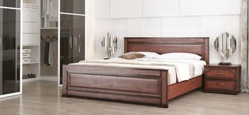 Спальная кровать СВ-Стиль Стиль 2, 160х200 с основанием в Миассе
