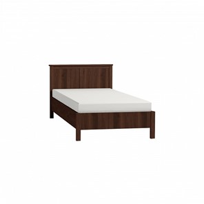 Односпальная кровать Sherlock 45 + 5.1 Основание с гибкими ламелями металл 900, Орех шоколадный в Челябинске