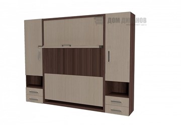 Кровать подъемная Smart (ШЛ+К 1600+ШП), шкаф правый в Копейске