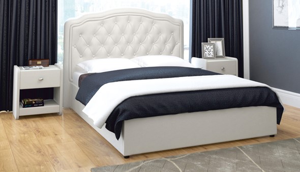 Кровать двуспальная Селин 160х200 с основанием в Миассе - изображение