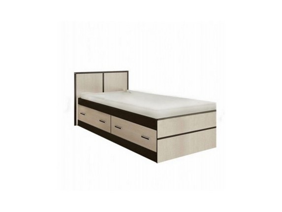 Кровать Сакура 900 с ящиками в Миассе - изображение