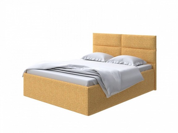 Кровать двуспальная Clever 180х190 без кроватного основания Букле (Beatto Куркума) в Челябинске - изображение