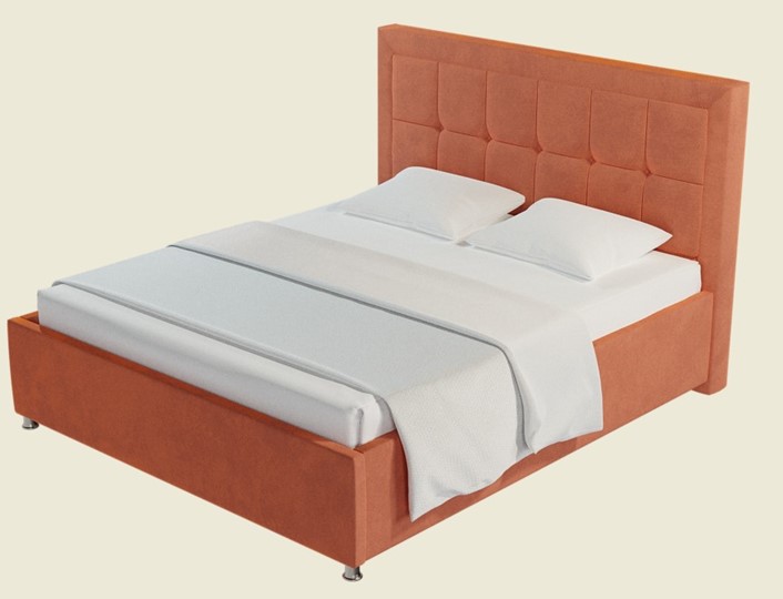 Кровать в спальню Адриана Люкс 120х200 с подъемным механизмом и дном в Челябинске - изображение 2