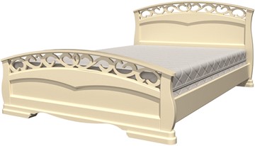 Спальная кровать Грация-1 (слоновая кость) 120х200 в Магнитогорске