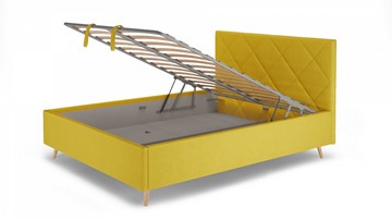 Спальная кровать Kim 1400х1900 с подъёмным механизмом в Златоусте - предосмотр 4