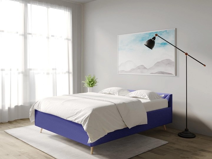 Кровать 1-спальная Kim-L 900х2000 без подъёмного механизма в Миассе - изображение 4
