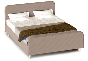 Кровать 1-спальная Мебельград Мелоди 900 (с основанием) Альба мокко в Челябинске
