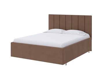 Кровать 1-спальная Modern Large 90х200, Велюр (Forest 514 Светло-коричневый) в Челябинске - предосмотр
