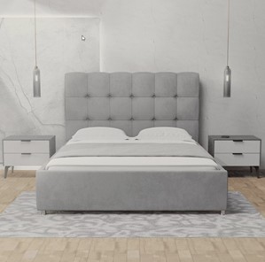 Кровать в спальню Модерна 120х200 с подъемным механизмом в Челябинске - предосмотр