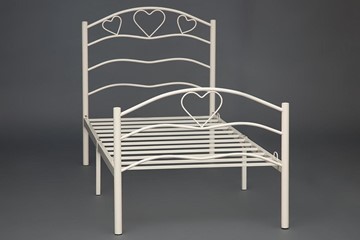 Кровать односпальная ROXIE 90*200 см (Single bed), белый (White) в Челябинске - предосмотр 1