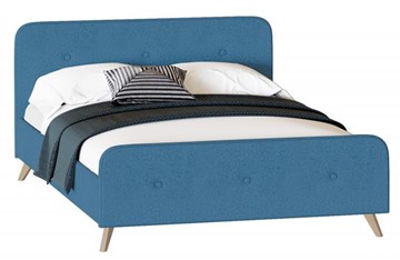Кровать Сиерра 900 (без основания) Аура голубой в Миассе