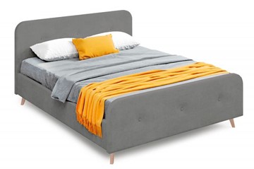 Кровать Мебельград Сиерра 900 (без основания) Торонто серый в Челябинске