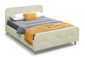 Спальная кровать Мебельград Сиерра 900 (без основания) Торонто светло-бежевый в Челябинске