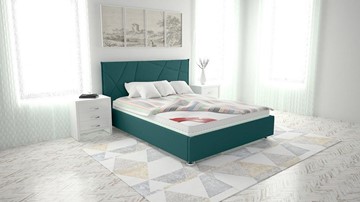 Двуспальная кровать Сарма Стелла 160х200 (с основанием) в Миассе