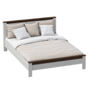 Кровать в спальню Даллас 160х200  Дуб Винтерберг / Таксония в Миассе