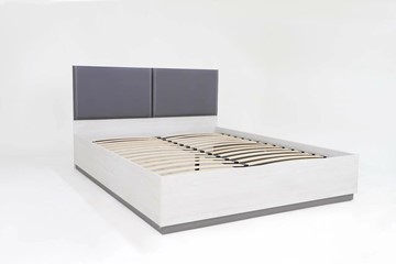 Кровать с подъемным механизмом Винтер-14, винтерберг/темно-серый/спейс графит в Копейске - предосмотр 1
