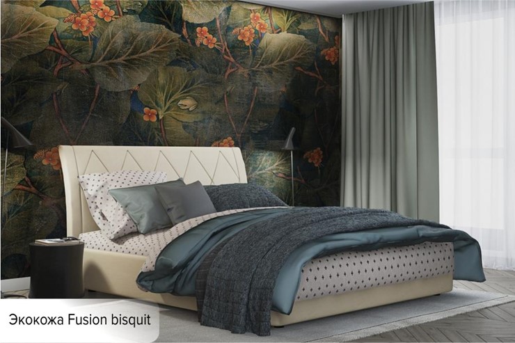 Полутороспальная кровать Верона 120х200 (с основанием) в Миассе - изображение 11