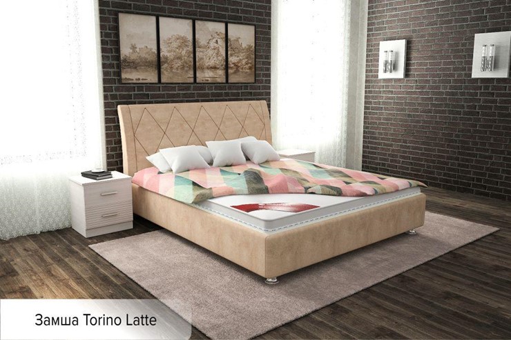 Полутороспальная кровать Верона 120х200 (с основанием) в Миассе - изображение 13